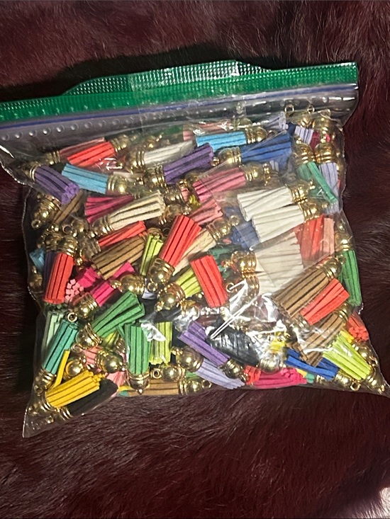 Other - Multicolor Small Tassel Charms - Home Party Supplies